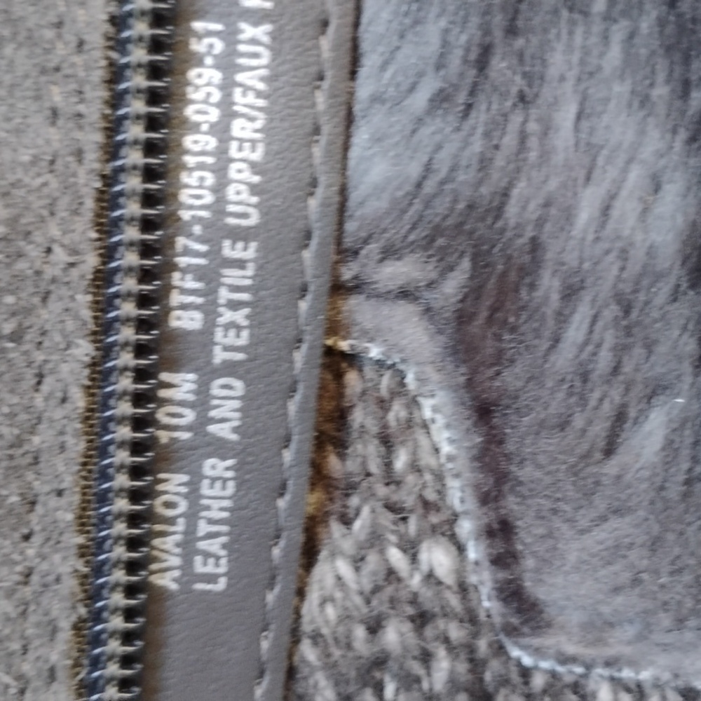 🥾Womens BareTraps AVALON  Snow Boots, Gray Suede Size 10M - Picture 4 of 16